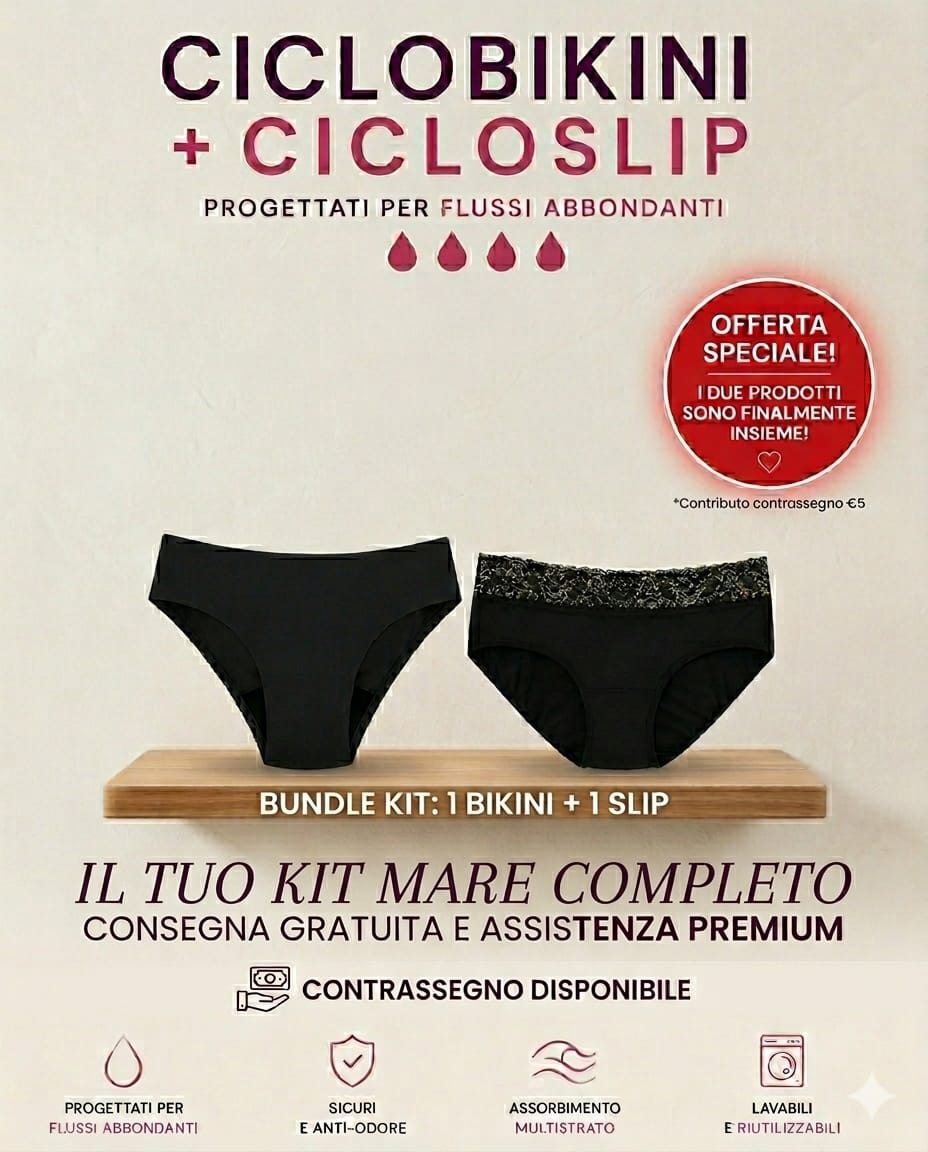 Kit Ciclobikini + Cicloslip